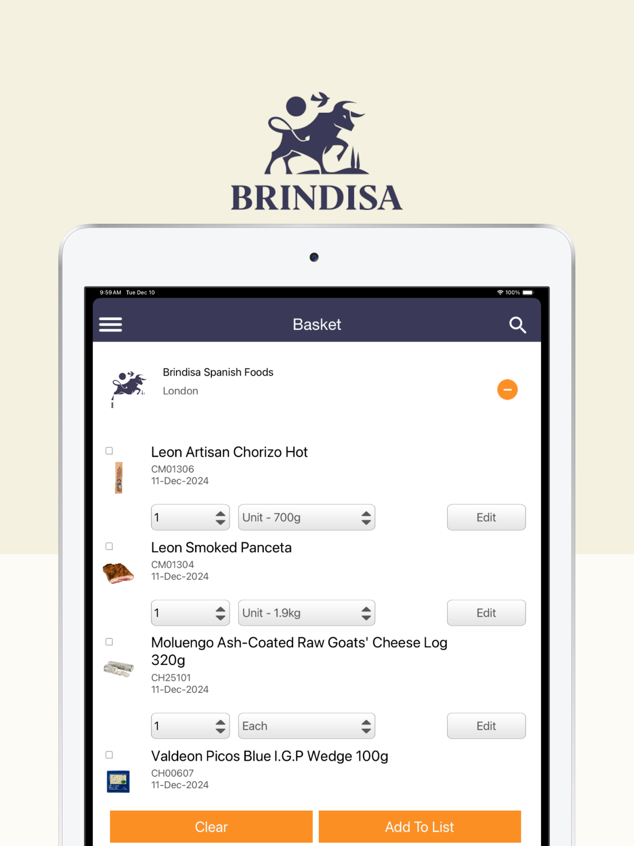 Brindisa screenshot 12