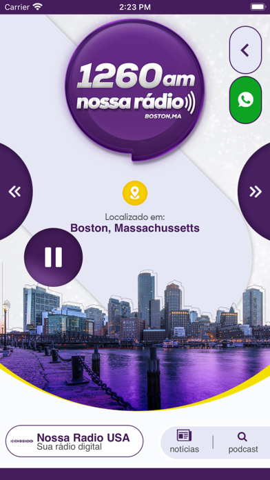 Nossa Radio USA Screenshot