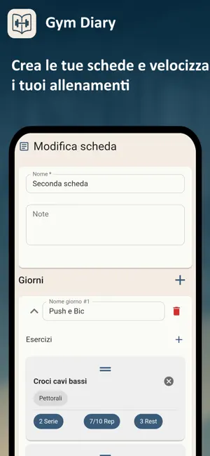 Gym Diary screenshot 2
