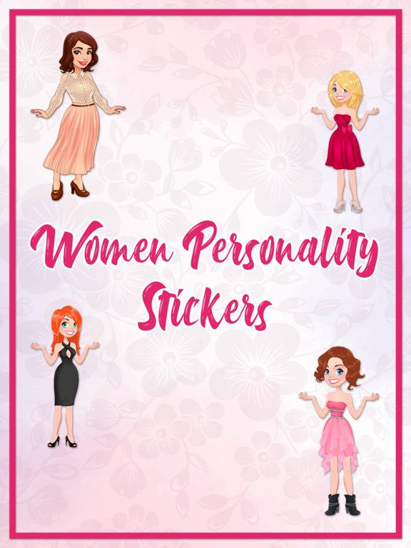 Screenshot #4 pour Women Personality Stickers