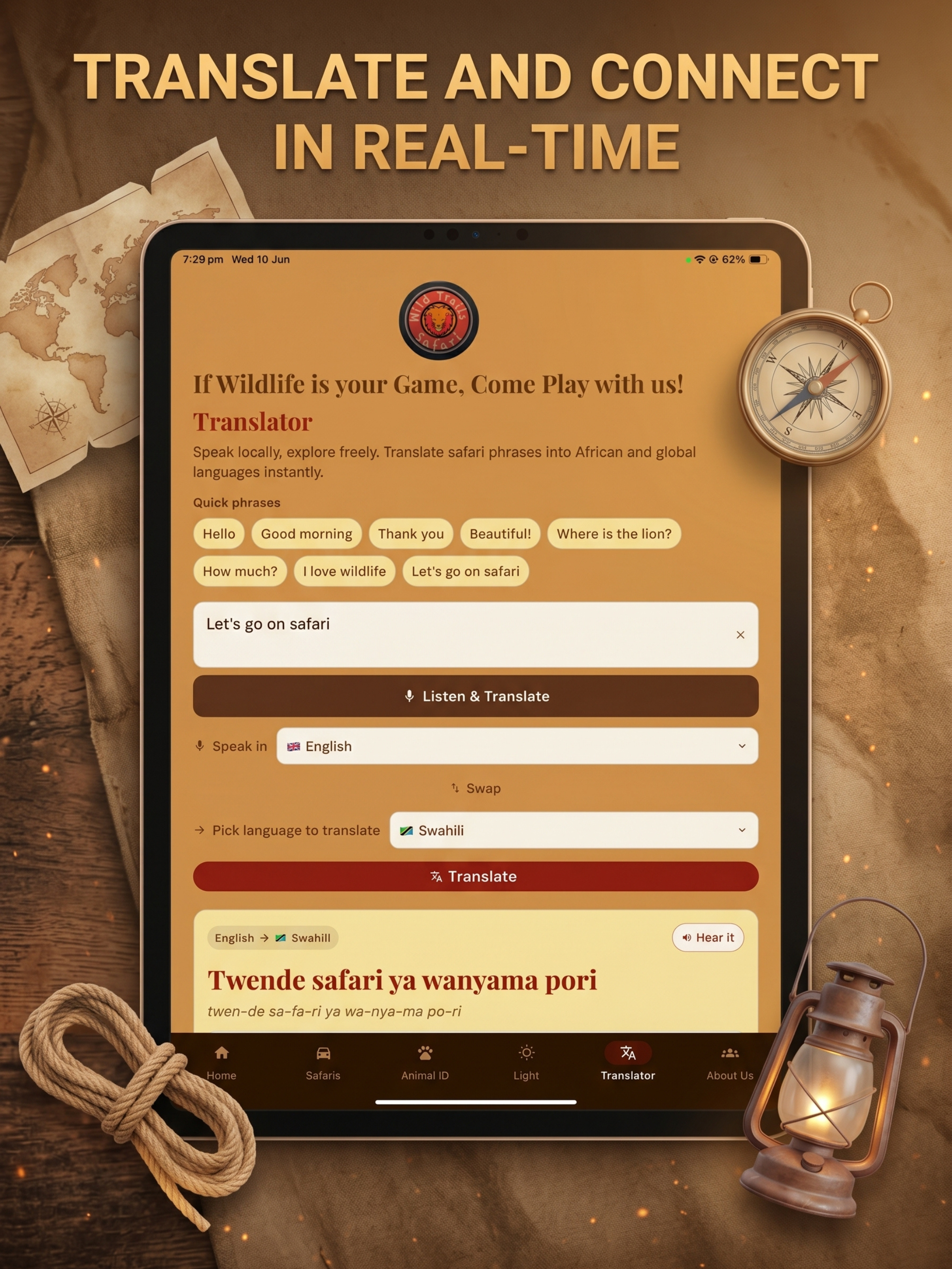 WildTrails Safari App screenshot 9