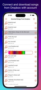 Audio Player for Offline Music screenshot #2 for iPhone