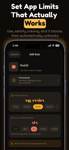 CraveLock: Block Apps & Limit Screenshot 2 of 8
