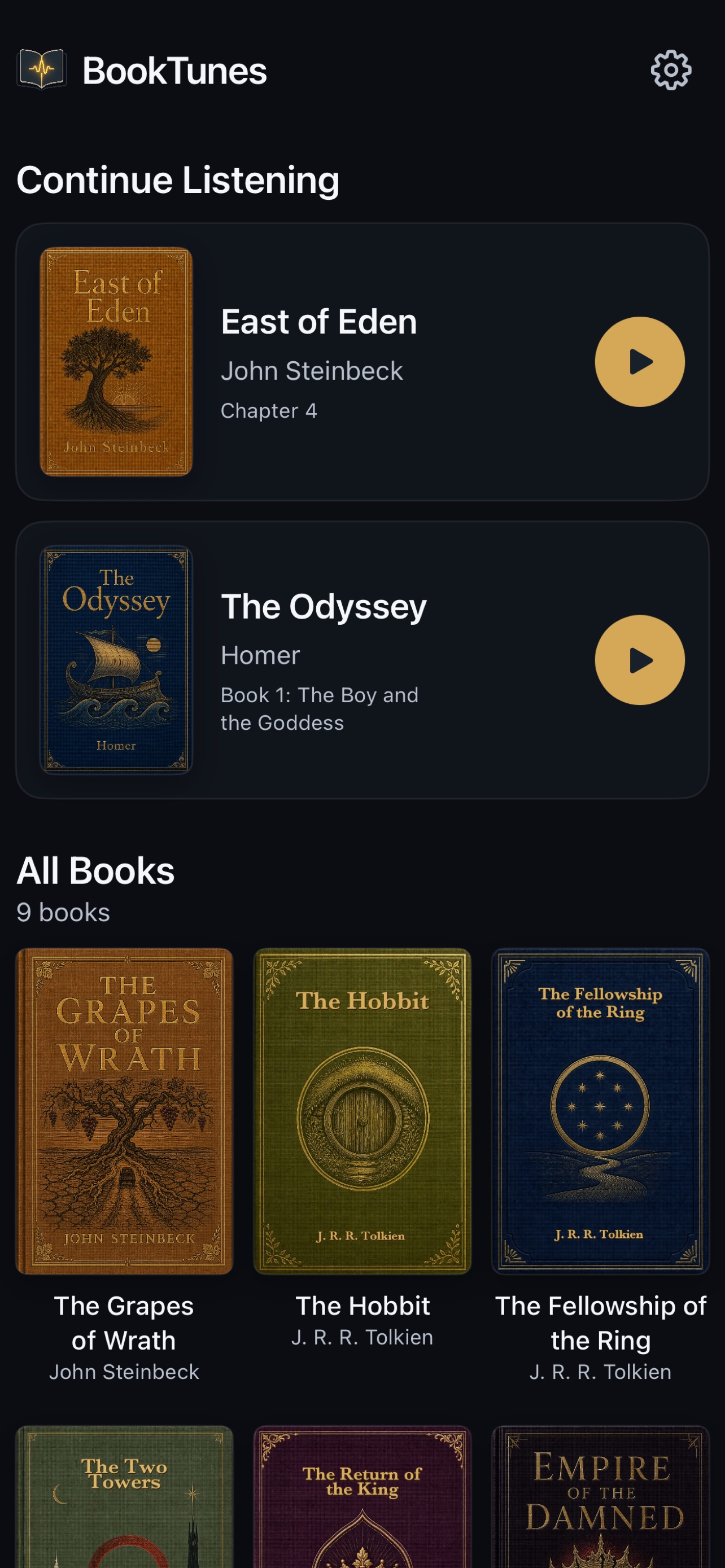 Screenshot 1 of Booktunes