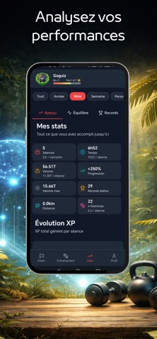 RankS - Suivi muscu gamifié screenshot