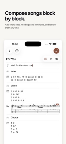Playgrid - Setlists & Chords Screenshot 2 of 5