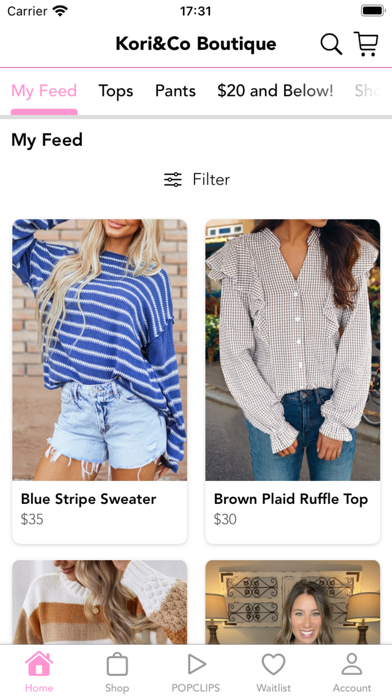 Screenshot #2 pour Kori&Co Boutique