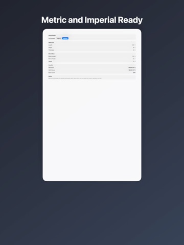 Concrete Block Wall Est iPad screenshot