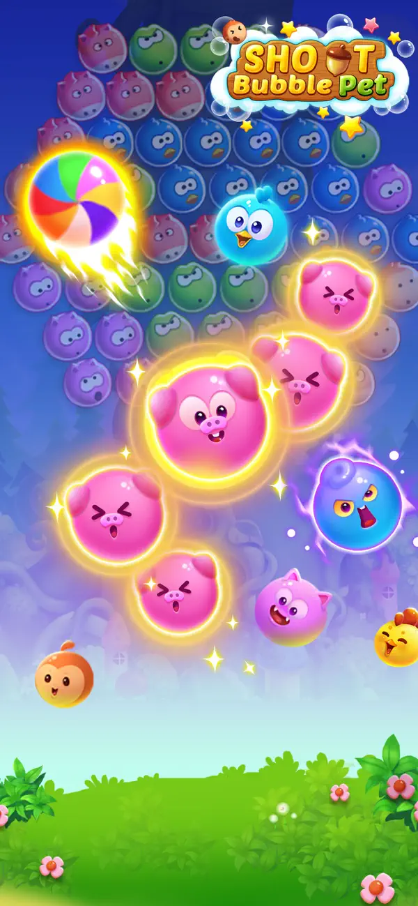 Screenshot #2 pour Bubble Shoot Pet