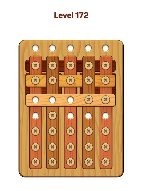 ネジパズル: Wood Nuts & Bolts Screwのおすすめ画像6