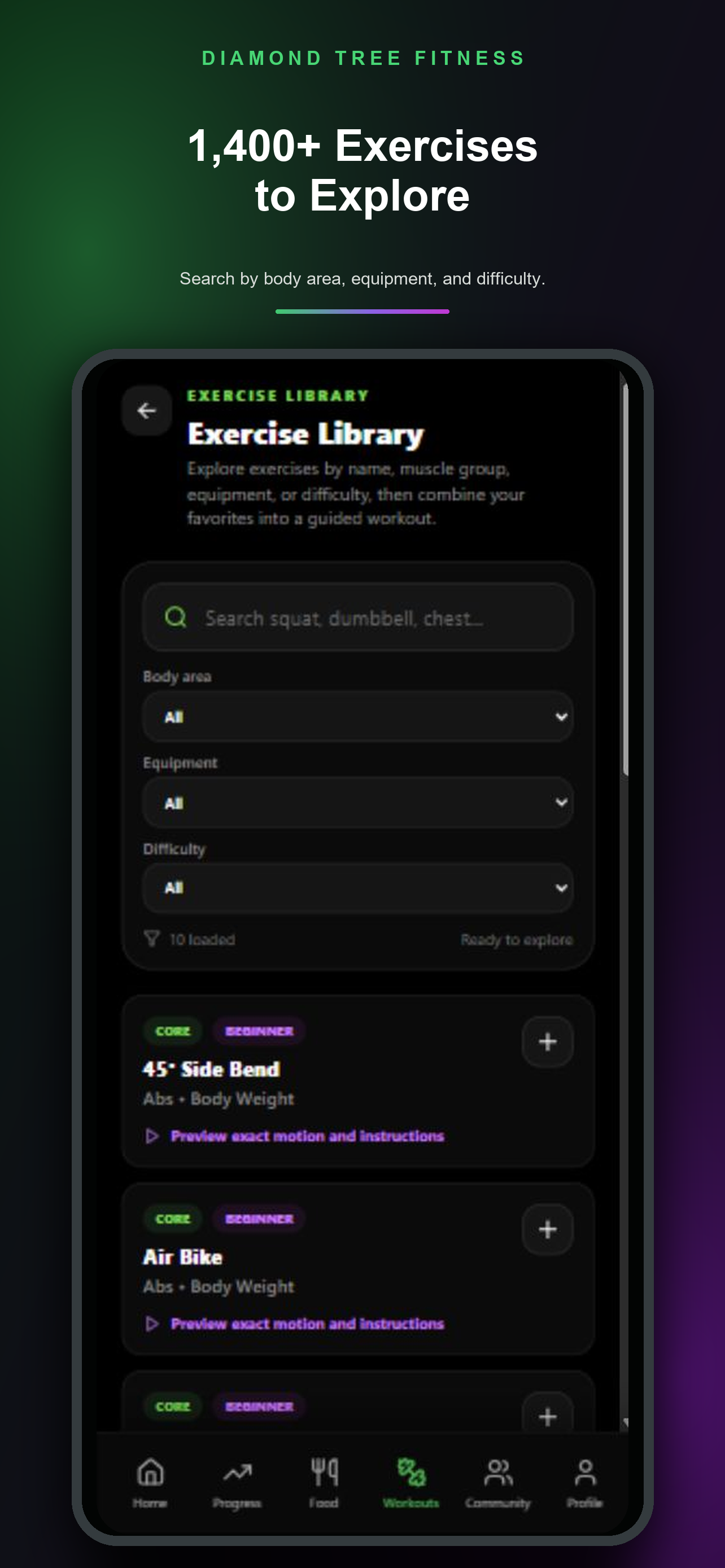 Diamond Tree Fitness screenshot 9