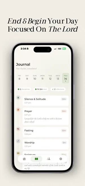 Tend - Spiritual Habit Tracker screenshot 4