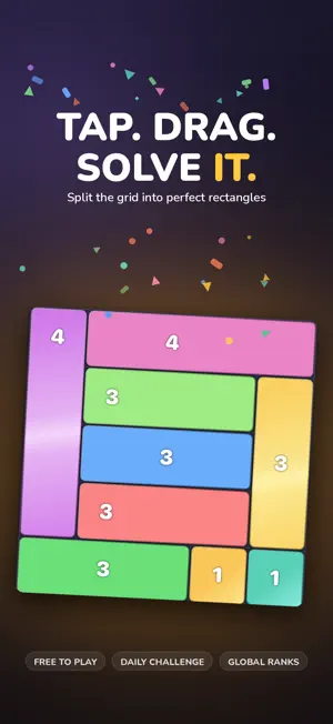Patches: Shikaku Number Puzzle screenshot 1