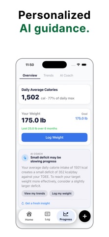 Calorie Calculator+ iPhone screenshot