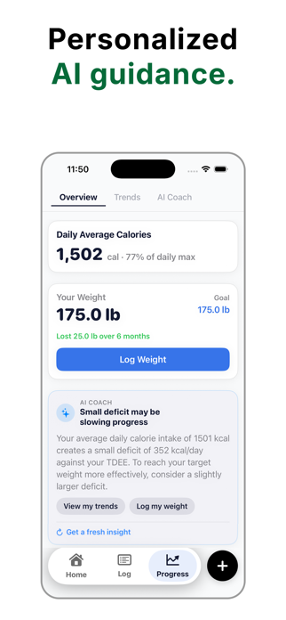 Calorie Calculator+ Screenshot 5 of 6