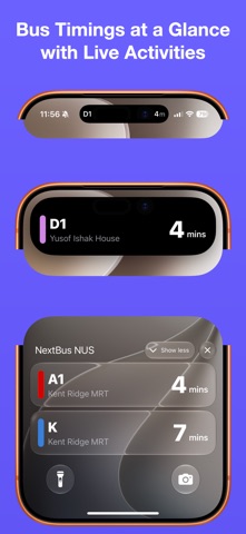NextBus NUS Screenshot 2 of 10