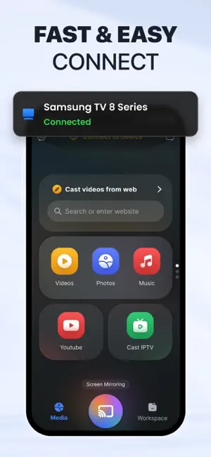 Screen Mirroring・TV Cast View screenshot 4