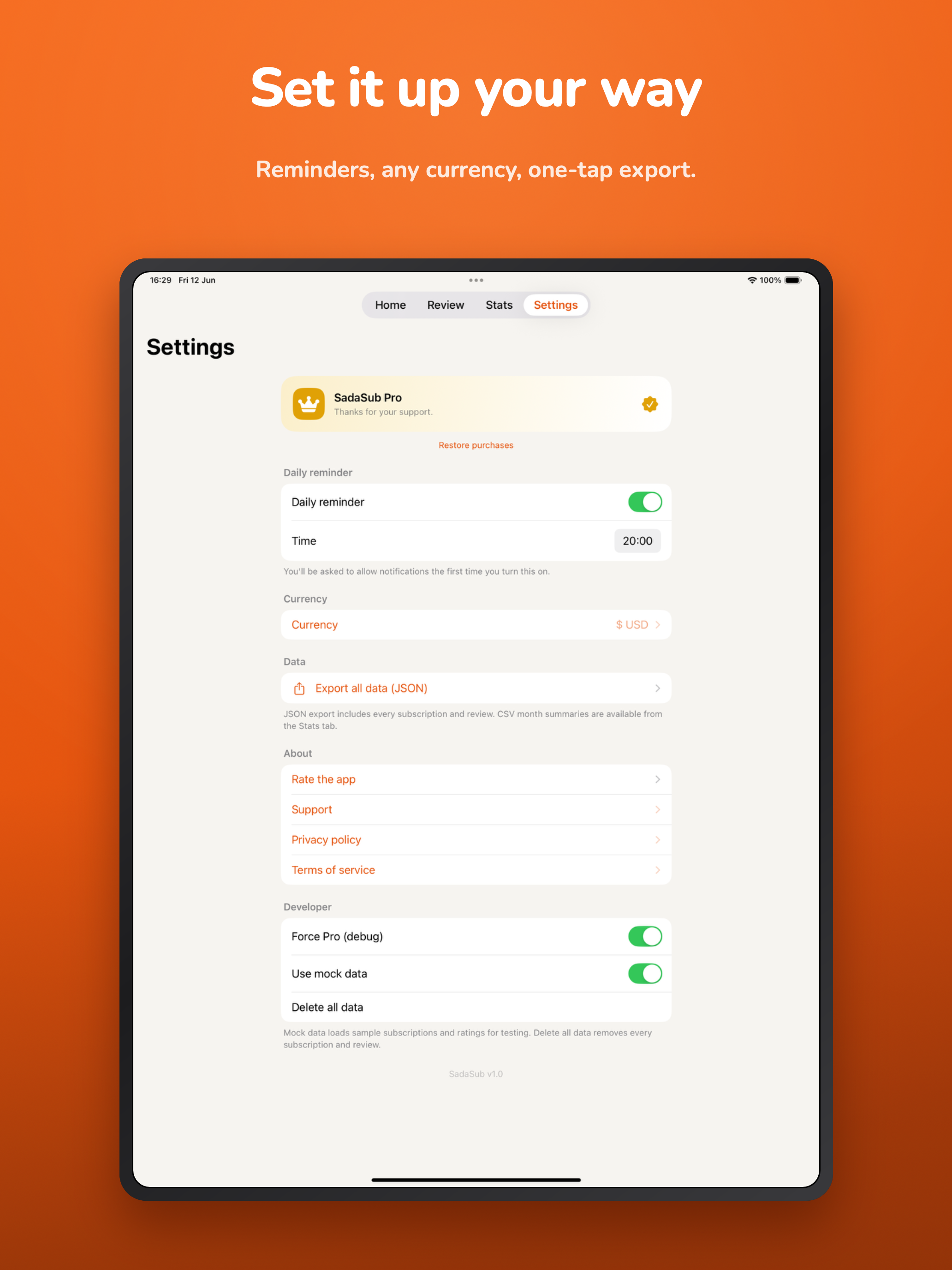 SadaSub screenshot 8