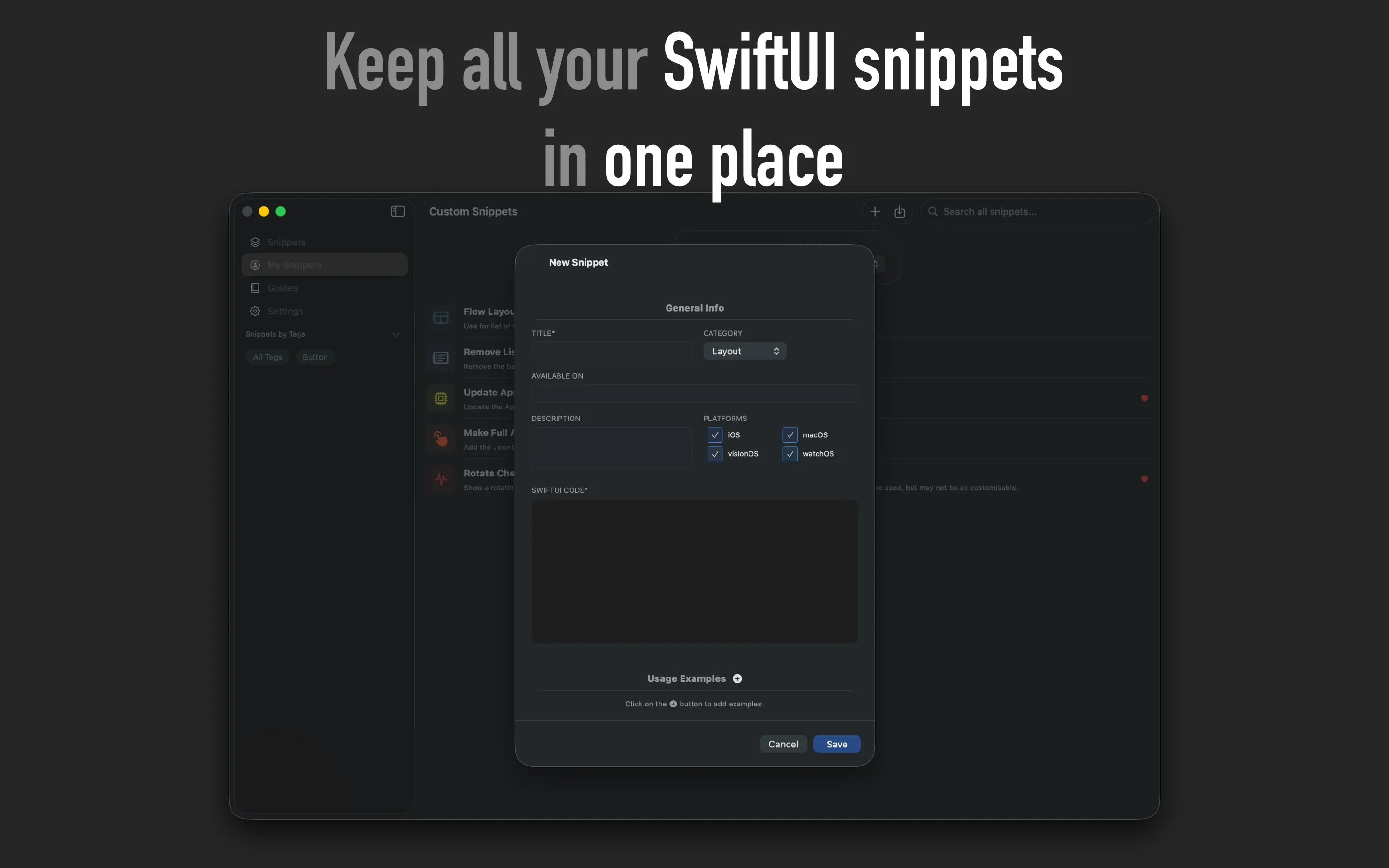 #4. SwiftUI Library (iOS) Ved: BarracudaByte