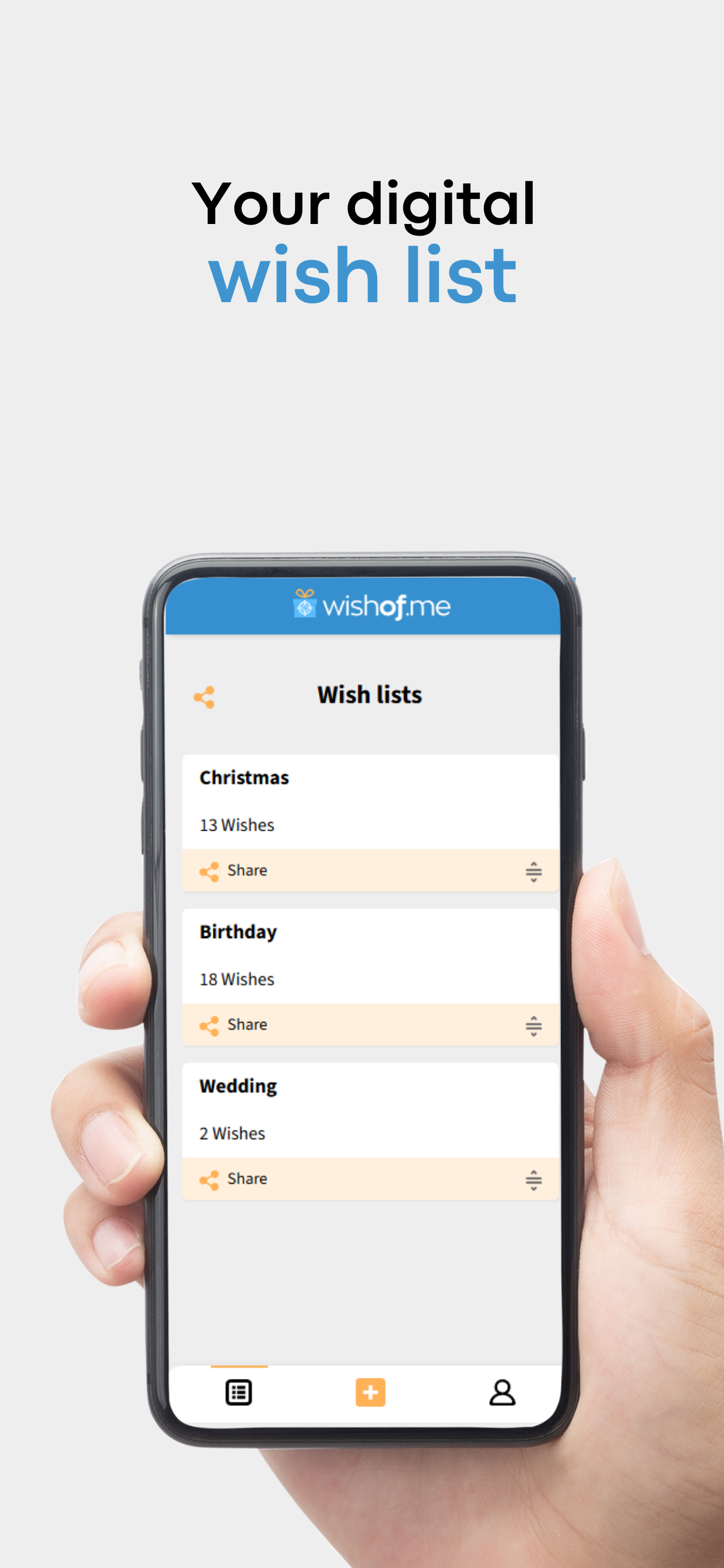 WishOf.Me: The Wish list app screenshot 2