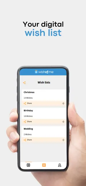 WishOf.Me: The Wish list app screenshot 2