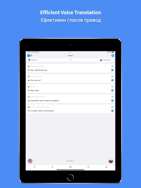 Bulgarian Translator Pro + iPad screenshot 2 - Productivity app
