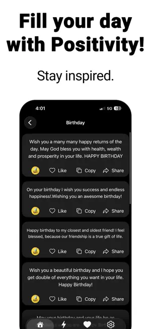 Messages & Quotes for WhatsApp screenshot 3