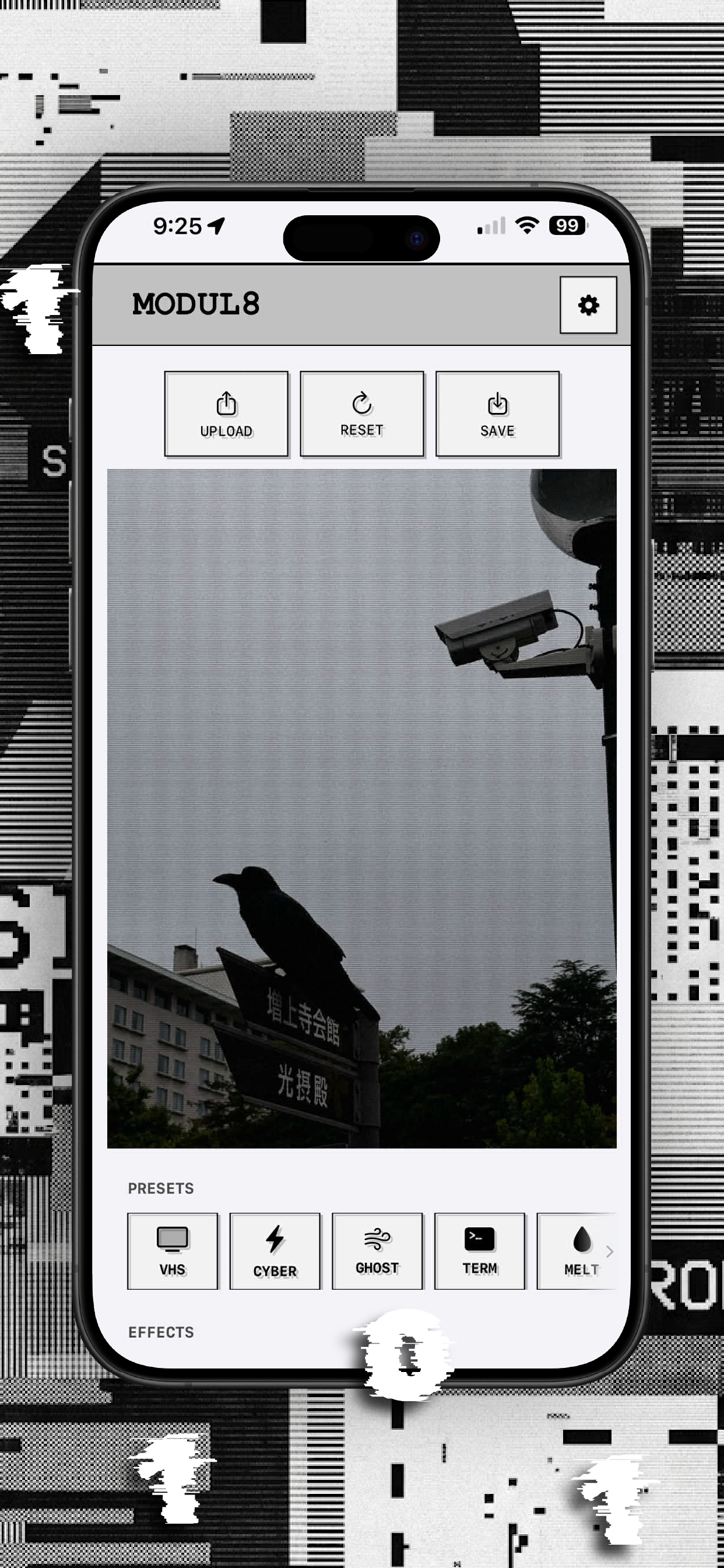 MODUL8 - Glitch Art Effects