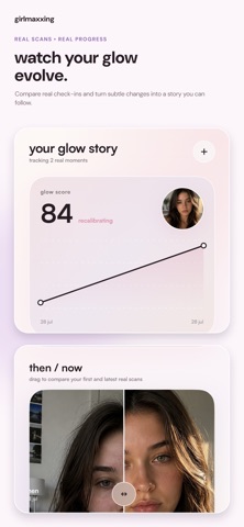 girlmaxxing: AI Glow Up iPhone screenshot