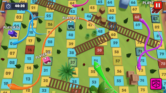 Ludo 3d Snakes and Ladders