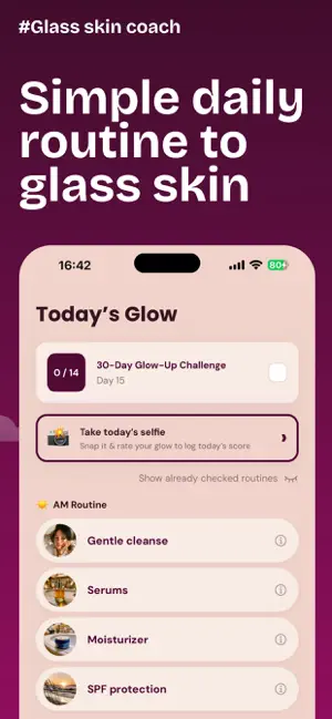 Glass Skin: 30-Day Glow Up screenshot 2