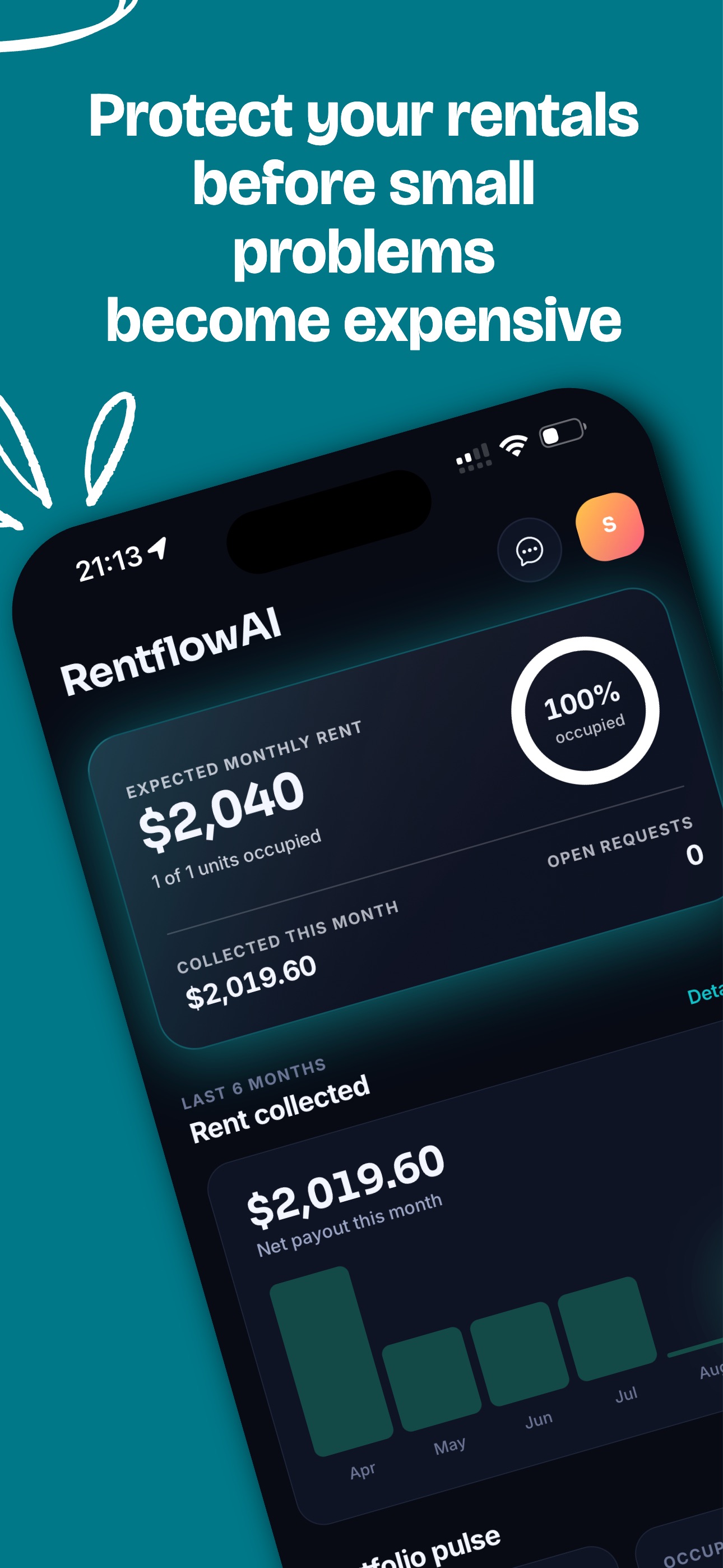 Screenshot 1 of RentflowAI