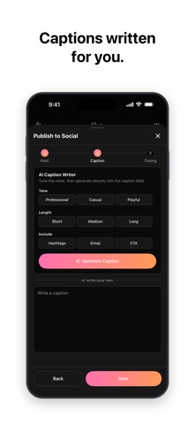 Brandcaster: AI Ad Generator screenshot