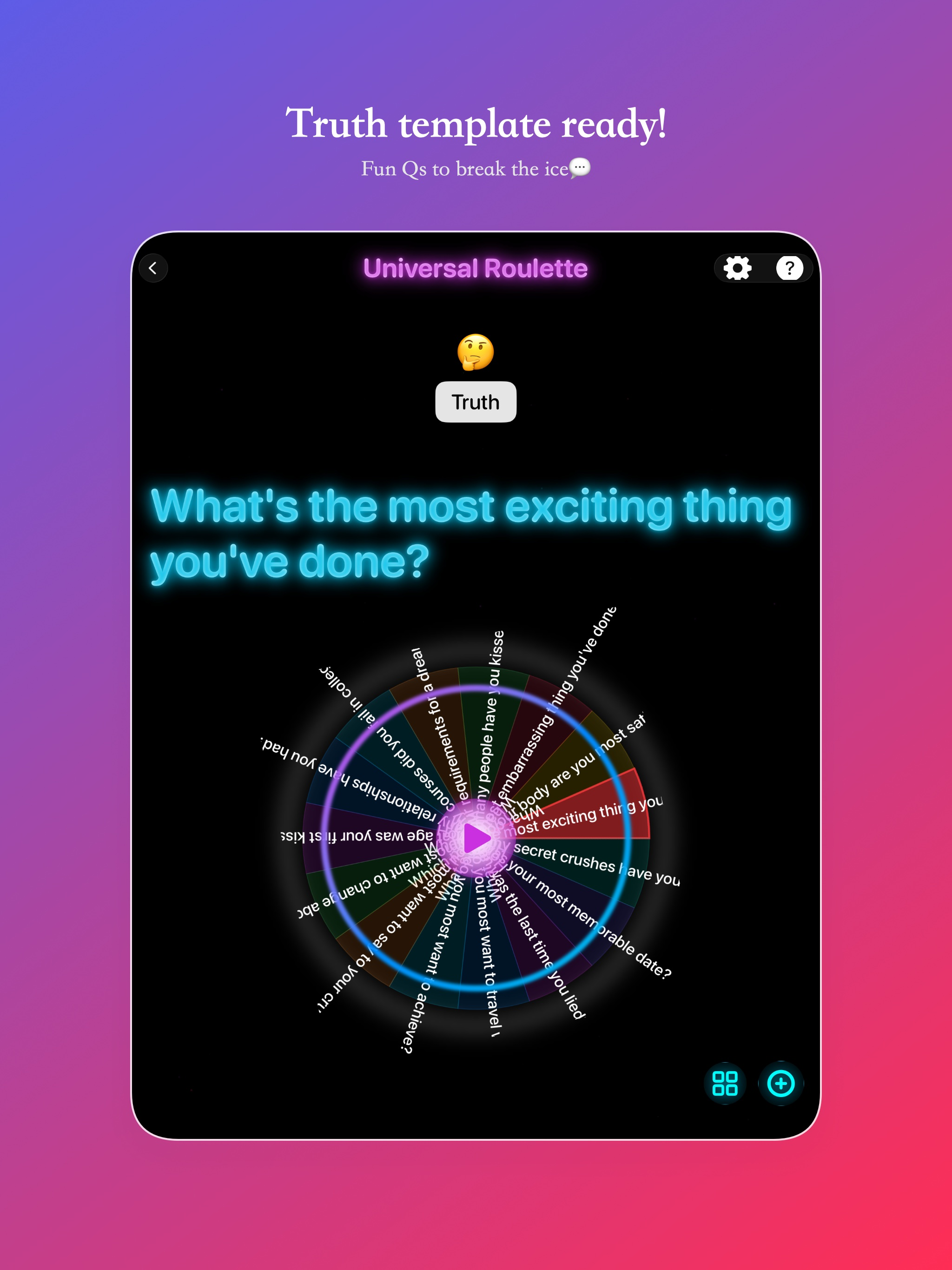 PartyGame Pro: Spin&Dare&Touch