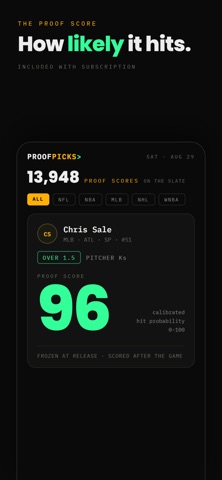 Proof Picks Terminal Screenshot 1 of 6