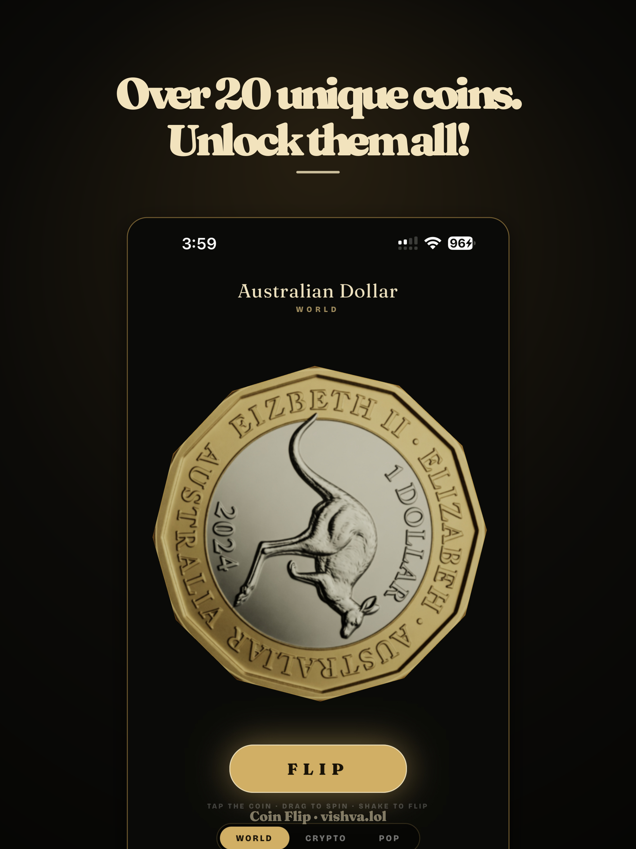 Coin Flip 3D: Heads or Tails screenshot 16