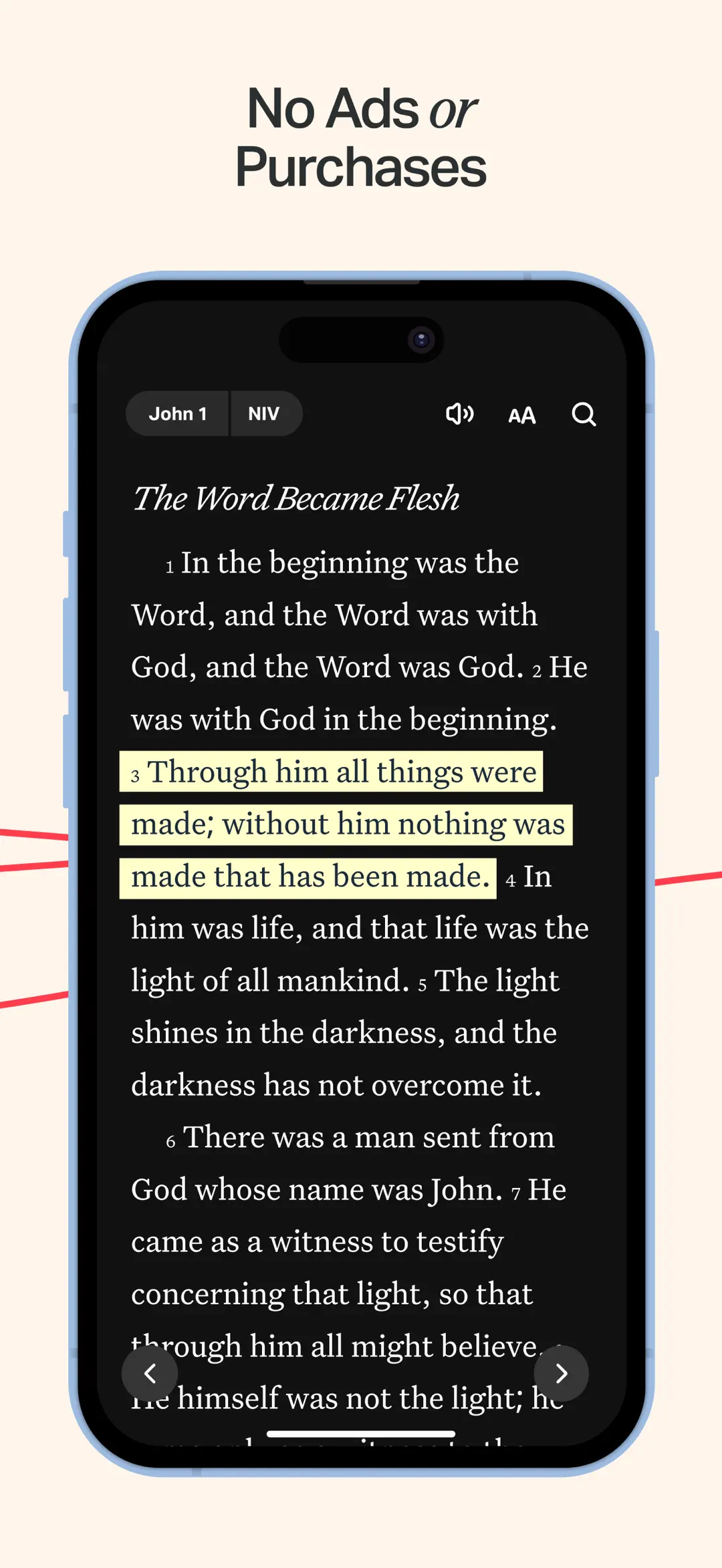 Bible iPhone screenshot 2