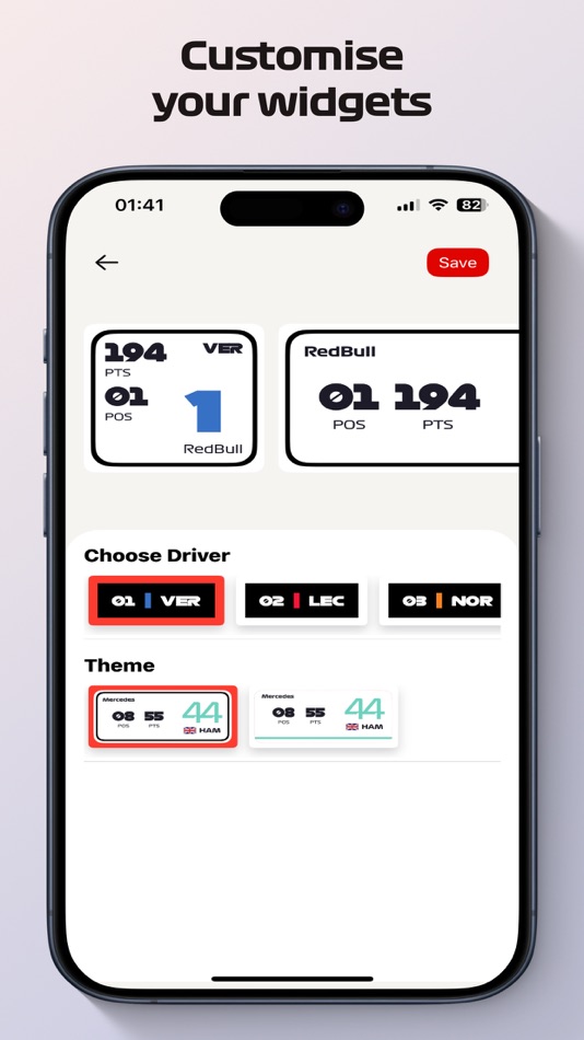 #4. GP Time - Formula Widgets (iOS) 由: 永欣 赵