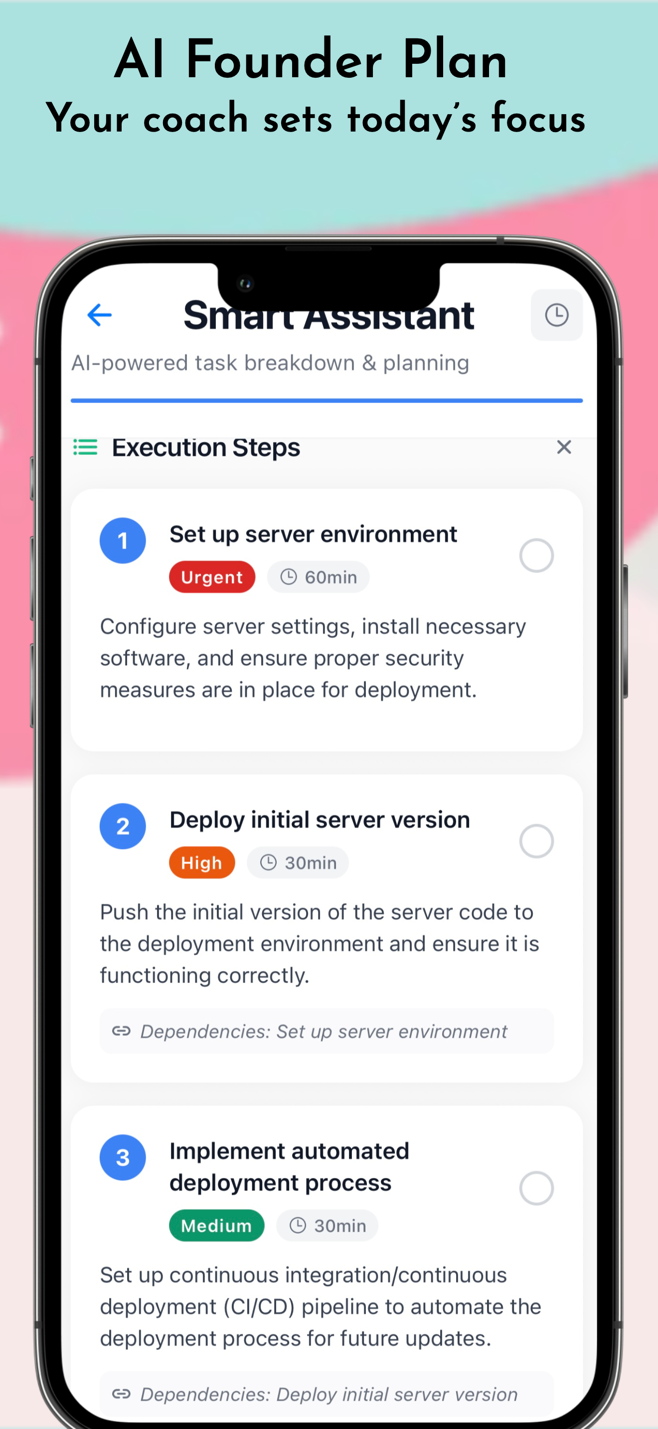 Startup Journal: AI Planner