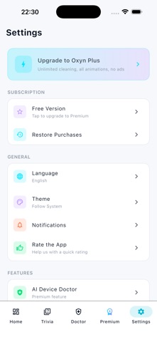 Oxyn: Battery & Storage Care Screenshot 1 of 4