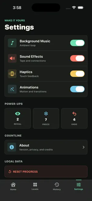 COUNTLINE screenshot 4
