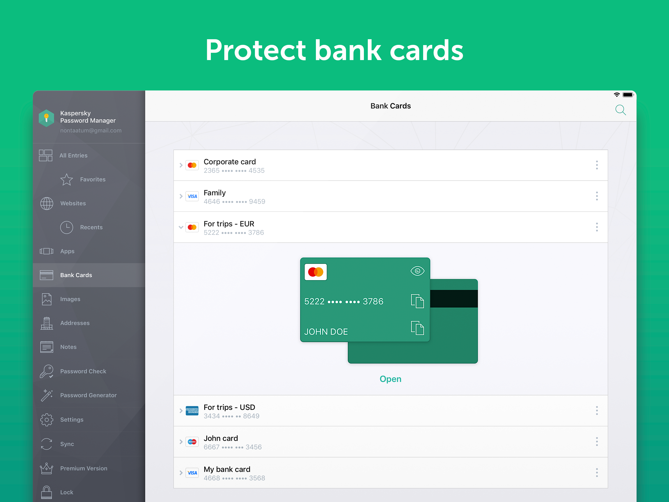 Kaspersky Password Manager screenshot 13
