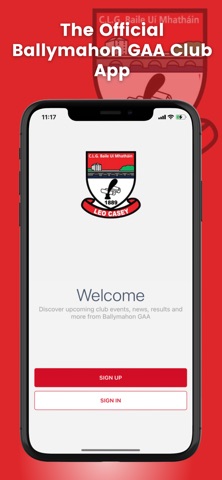 Ballymahon GAA iPhone screenshot