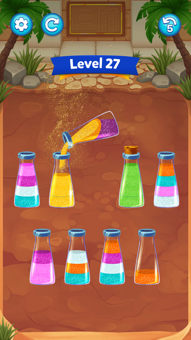 Sort Puzzle - Water Color Game Screenshot