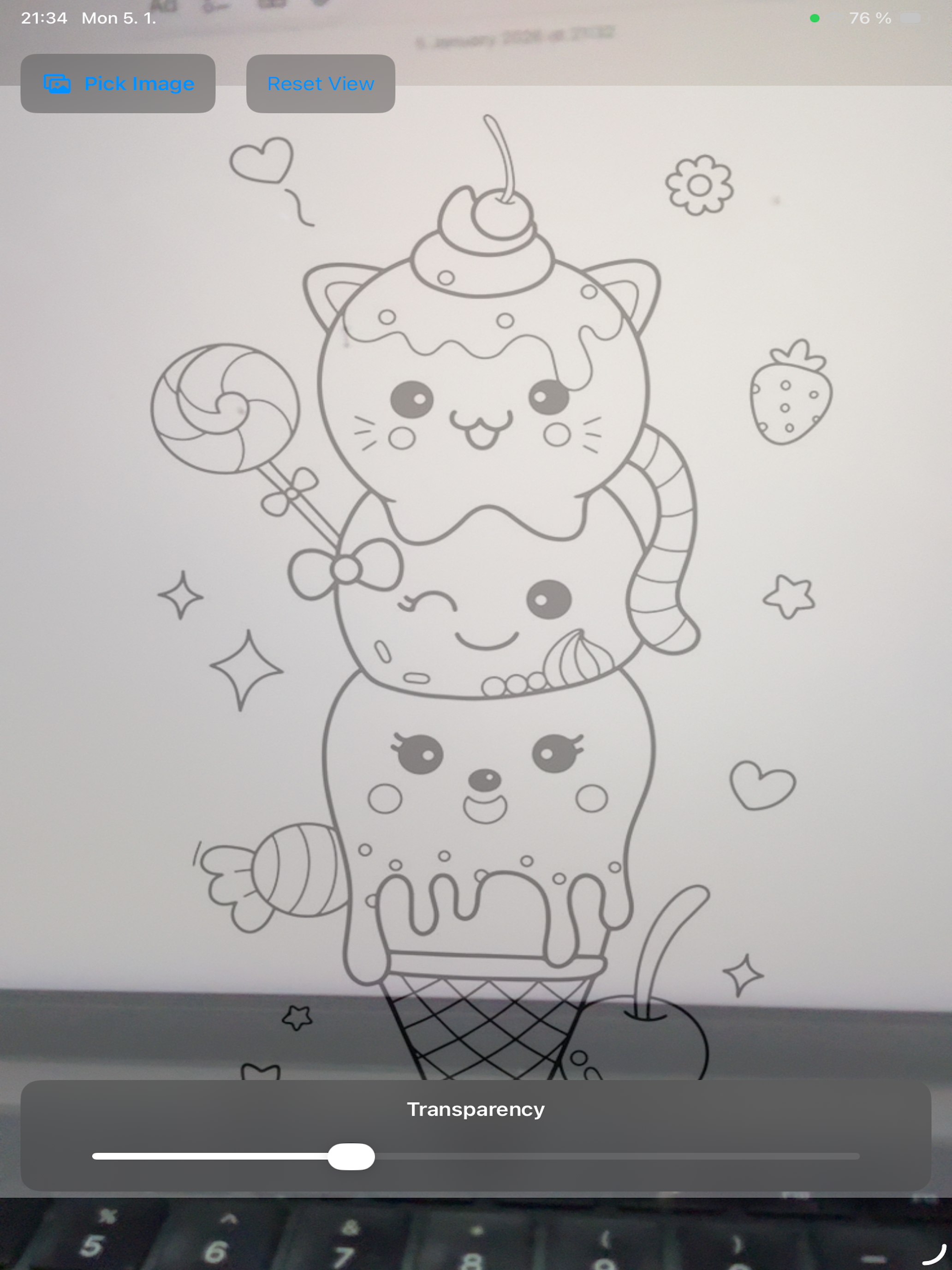 Transparent Drawing