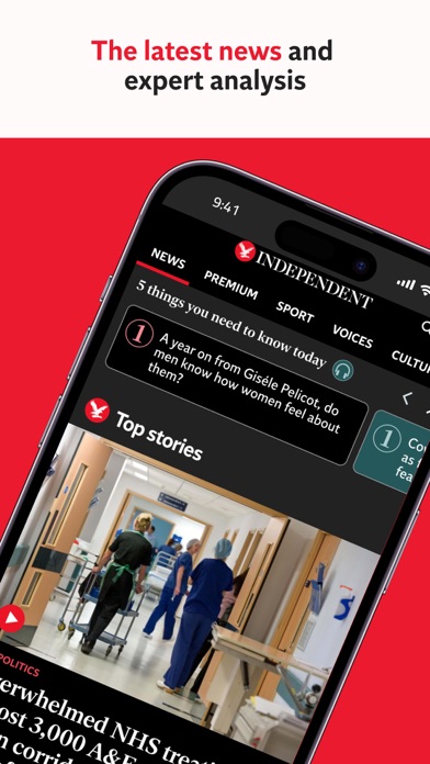 The Independent iPhone screenshot 2