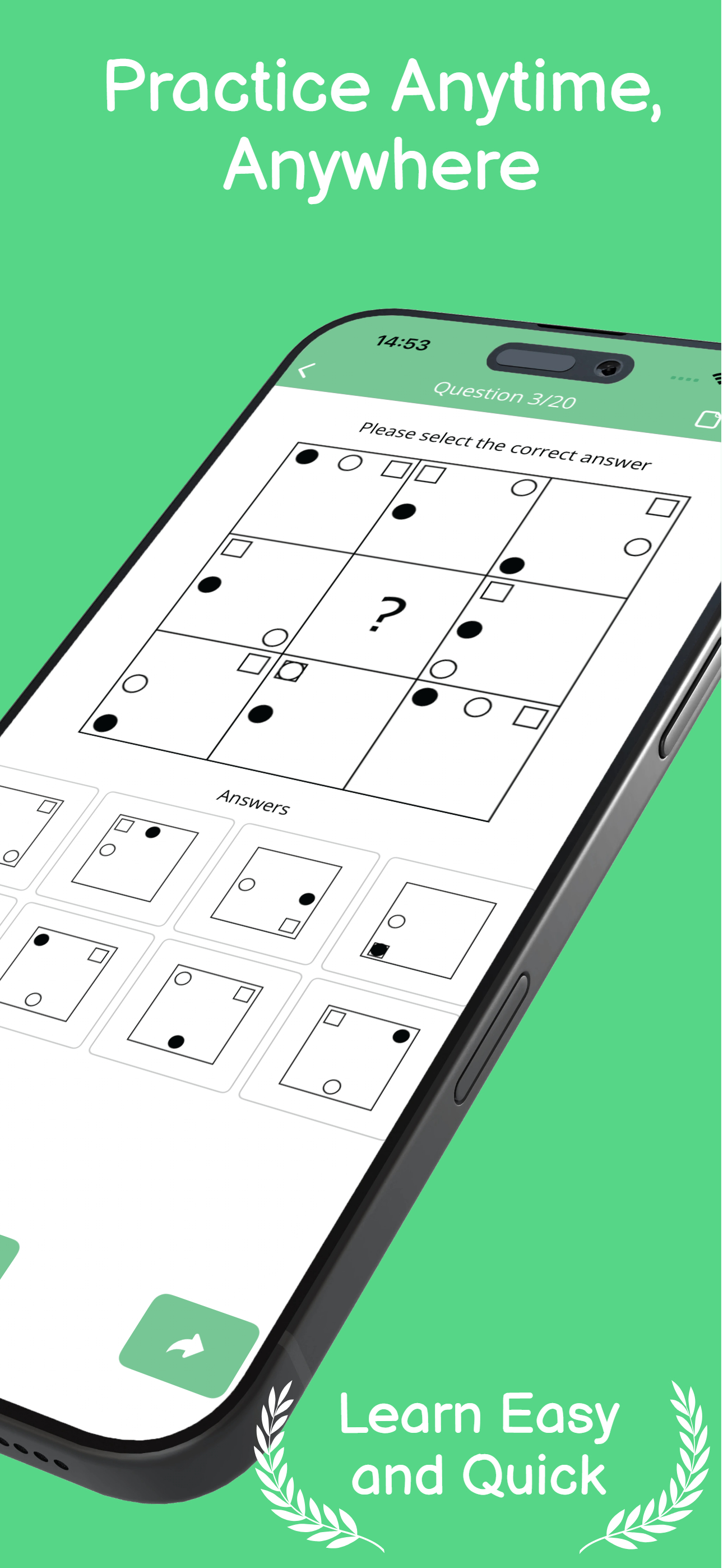 IQ Test: Advanced Matrices