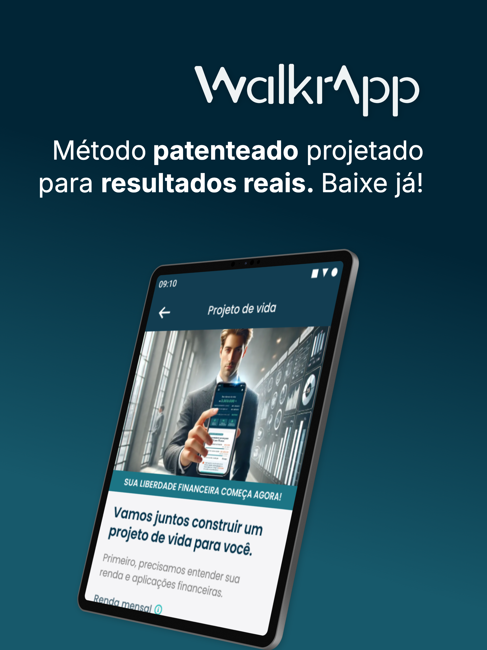 Walkr: Viva, planeje e invista