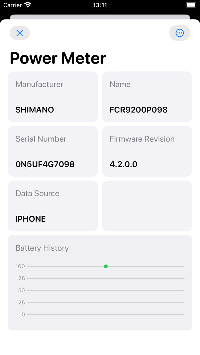 MySensorBike Sensor Battery
