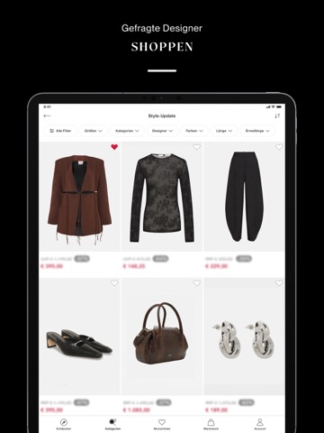 BESTSECRET iPad screenshot 3